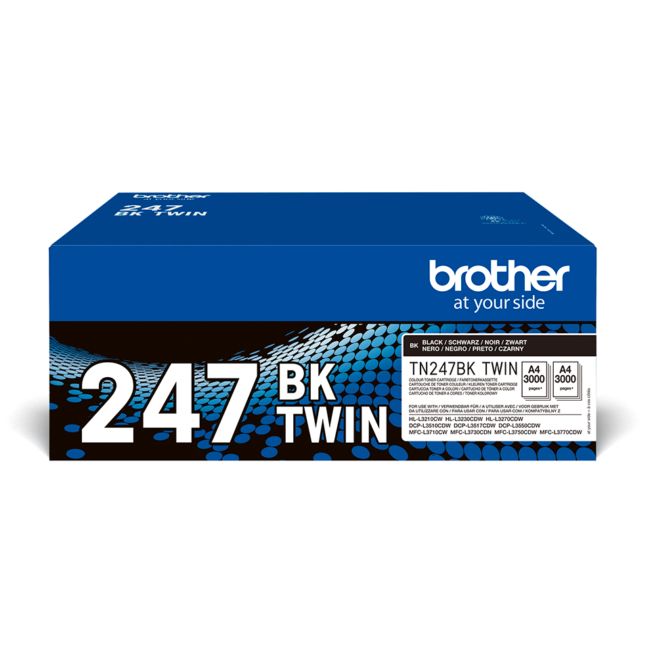 ORIGINAL Brother Multipack nero TN-247BK TWIN ~3000 Seiten - Brother - 4977766812726