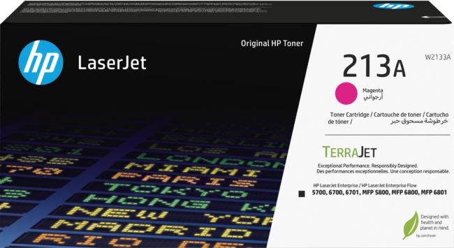 ORIGINAL HP toner magenta W2133A 213A ~3000 Seiten Cartuccia toner originale magenta LaserJet HP 213A - HP - 195122822675