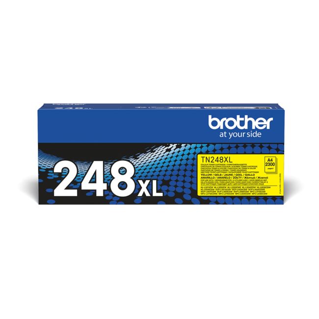 ORIGINAL Brother toner giallo TN-248XLY 248XL ~2300 Seiten - Brother - 4977766821810