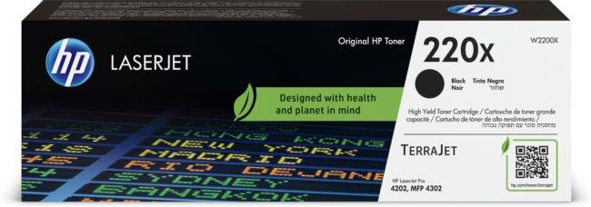 ORIGINAL HP toner nero W2200X 220X ~7500 Seiten Cartuccia toner originale nero LaserJet HP 220X - HP - 193808760297