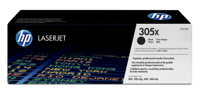 ORIGINAL HP toner nero CE410X 305X ~4000 Seiten - HP - 884962772355