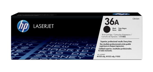 ORIGINAL HP toner nero CB436A 36A ~2000 Seiten - HP - 882780905221