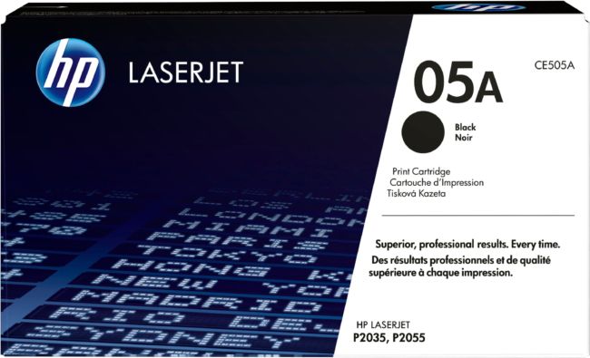 ORIGINAL HP toner nero CE505A 05A ~2300 Seiten - HP - 883585695775