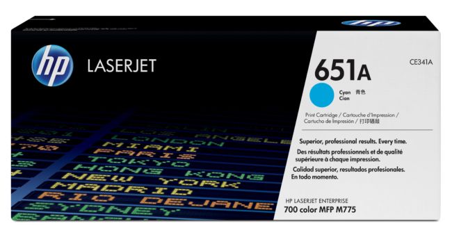 ORIGINAL HP toner ciano CE341A 651A ~16000 Seiten standard - HP - 886111121335