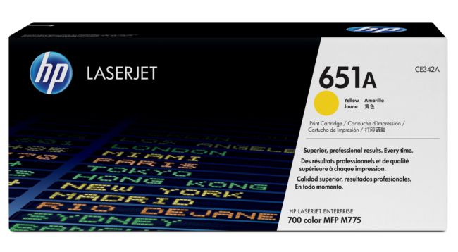 ORIGINAL HP toner giallo CE342A 651A ~16000 Seiten standard - HP - 886111121342