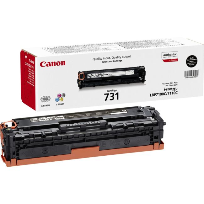 ORIGINAL Canon toner nero 731 BK 6272B002 ~1400 Seiten - Canon - 4960999904788