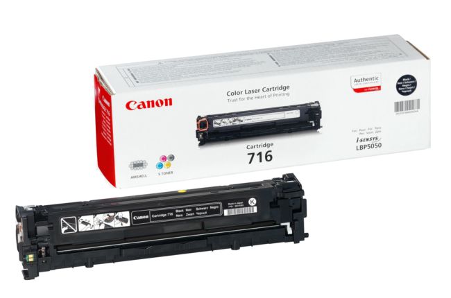 ORIGINAL Canon toner nero 716bk 1980B002 ~2300 Seiten - Canon - 4960999610955
