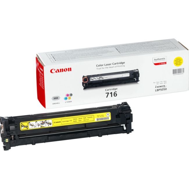 ORIGINAL Canon toner giallo 716y 1977B002 ~1500 Seiten - Canon - 4960999610863