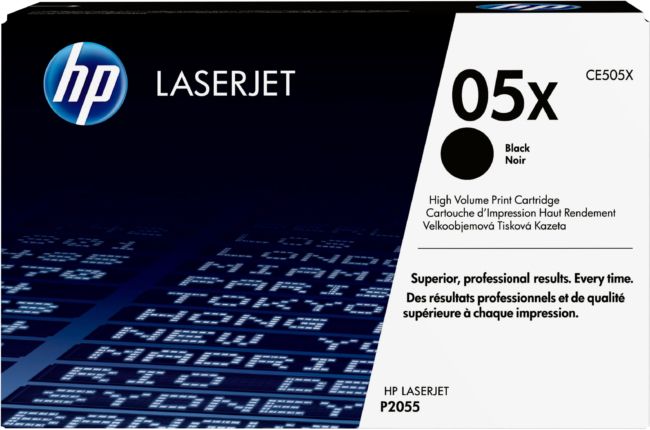 ORIGINAL HP toner nero CE505X 05X ~6500 Seiten - HP - 883585695782