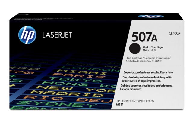 ORIGINAL HP toner nero CE400A 507A ~5500 Seiten standard - HP - 884962554555