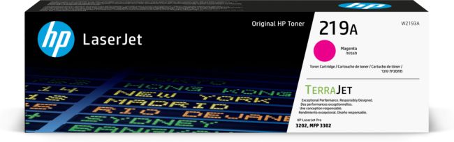 ORIGINAL HP toner magenta W2193A 219A ~1200 Seiten - HP - 195161016325