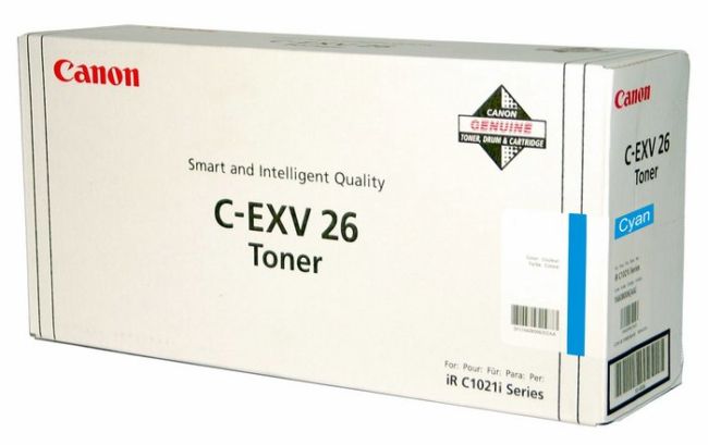 ORIGINAL Canon toner ciano C-EXV26c 1659B006 ~6000 Seiten - Canon - 4960999977621
