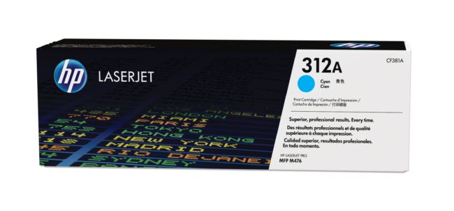 ORIGINAL HP toner ciano CF381A 312A ~2700 Seiten - HP - 887111367761