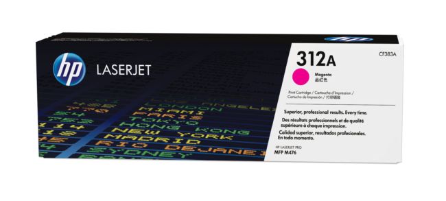 ORIGINAL HP toner magenta CF383A 312A ~2700 Seiten - HP - 887111367785