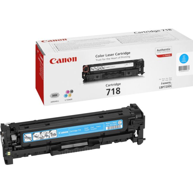ORIGINAL Canon toner ciano 718 C 2661B002 ~2900 Seiten - Canon - 4960999628608