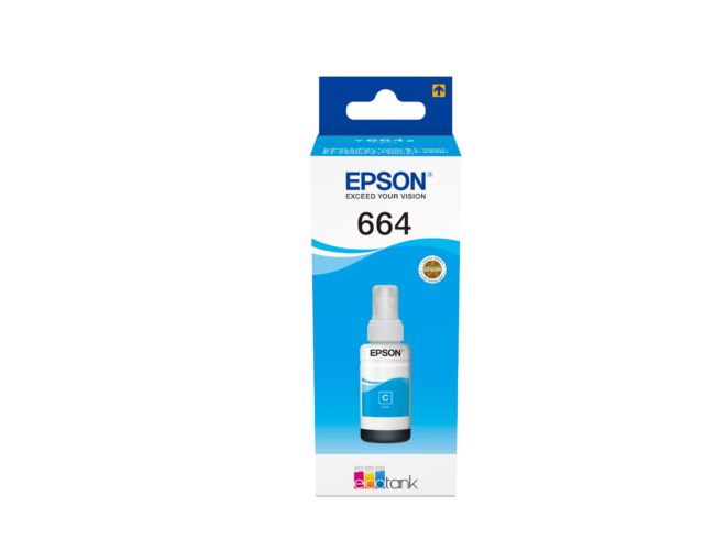 ORIGINAL Epson Cartuccia d'inchiostro ciano C13T664240 664 ~7500 Seiten 70ml - Epson - 8715946540986