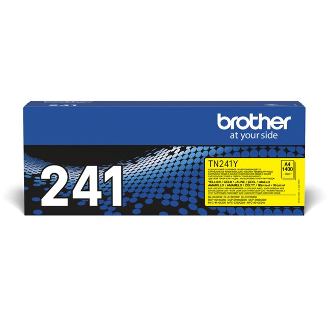 ORIGINAL Brother toner giallo TN-241Y 241 ~1400 Seiten - Brother - 4977766718448