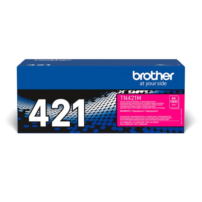 ORIGINAL Brother toner magenta TN-421M 421 ~1800 Seiten - Brother - 4977766771610