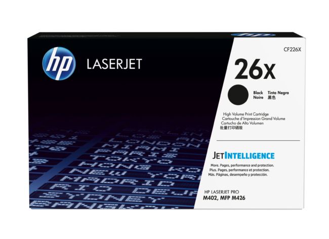 ORIGINAL HP toner nero CF226X 26X ~9000 Seiten alta capacità - HP - 889296154778