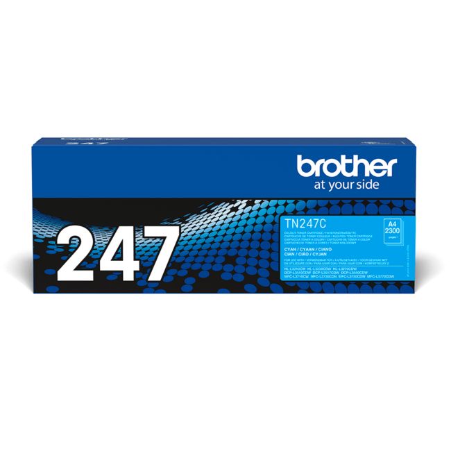 ORIGINAL Brother toner ciano TN-247C 247 ~2300 Seiten - Brother - 4977766787598