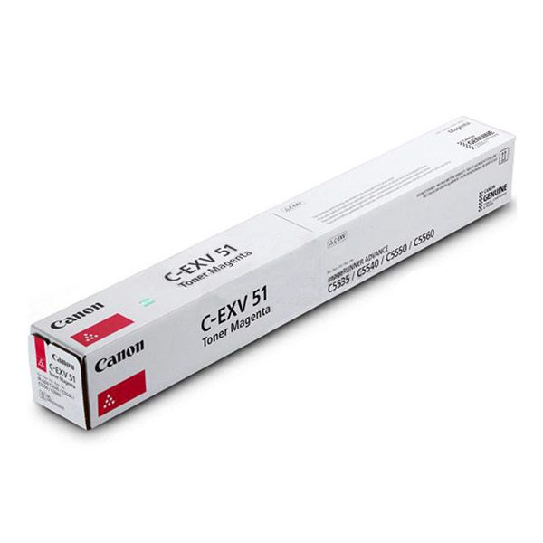 ORIGINAL Canon toner magenta C-EXV51lm 0486C002 ~26000 Seiten - Canon - 4549292053791