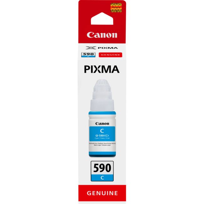 ORIGINAL Canon Cartuccia d'inchiostro ciano GI-590c 1604C001 ~7000 Seiten 70ml - Canon - 4549292074727