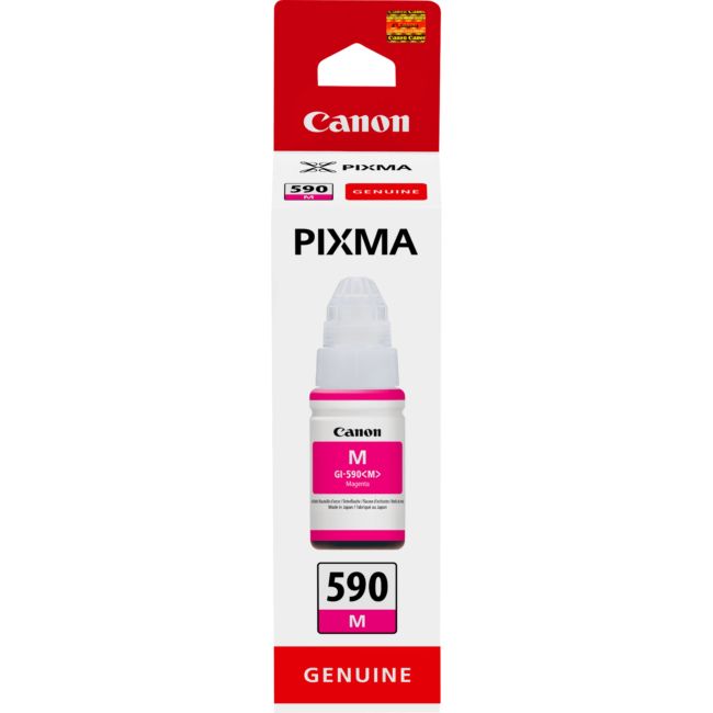 ORIGINAL Canon Cartuccia d'inchiostro magenta GI-590m 1605C001 ~7000 Seiten 70ml vasoio per l' inchiostro - Canon - 4549292074734
