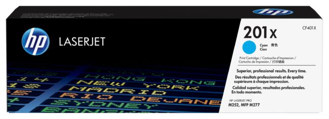 ORIGINAL HP toner ciano CF401X 201X ~2300 Seiten alta capacità - HP - 888793237991