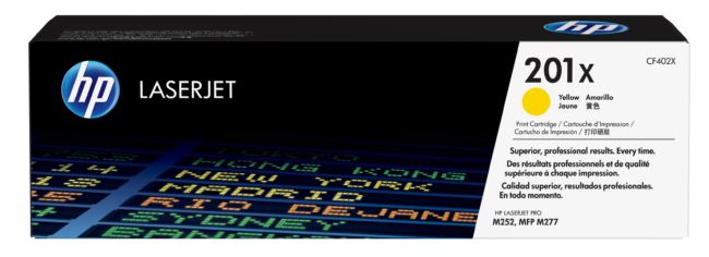 ORIGINAL HP toner giallo CF402X 201X ~2300 Seiten alta capacità - HP - 888793238004