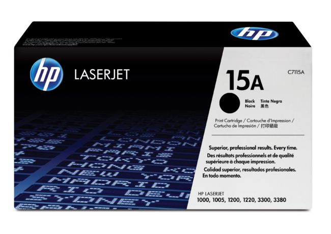 ORIGINAL HP toner nero C7115A 15A ~2500 Seiten - HP - 725184518454