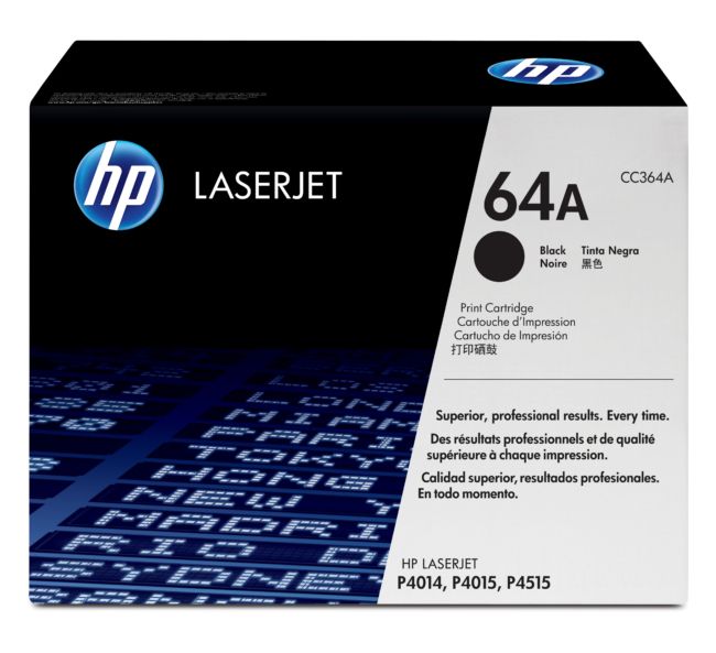 ORIGINAL HP toner nero CC364A 64A ~10000 Seiten - HP - 883585007592
