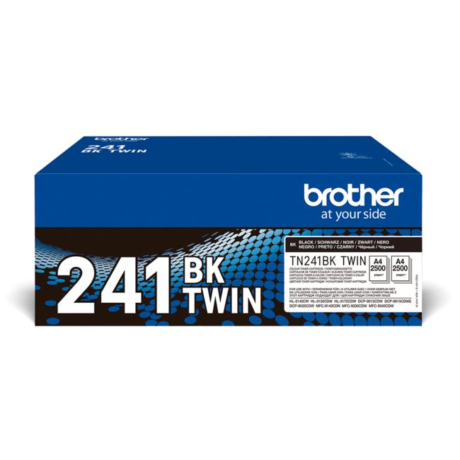 ORIGINAL Brother Multipack nero TN-241BK TWIN ~2500 Seiten - Brother - 4977766812795