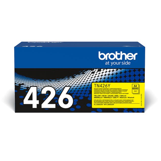 ORIGINAL Brother toner giallo TN-426Y 426 ~6500 Seiten - Brother - 4977766771795