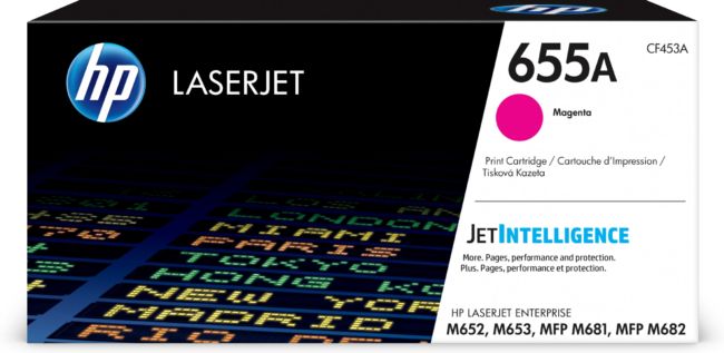 ORIGINAL HP toner magenta CF453A 655A ~10500 Seiten - HP - 889894325440
