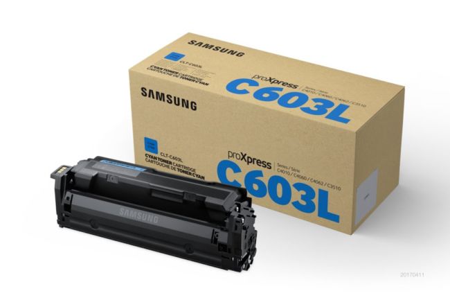 ORIGINAL Samsung toner ciano CLT-C603L SU080A ~10000 Seiten - Samsung - 8806088462226