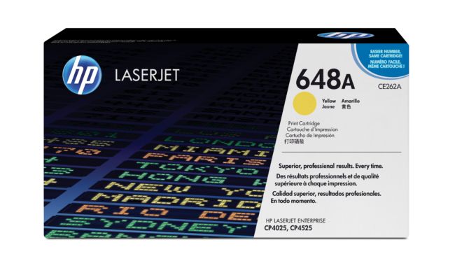 ORIGINAL HP toner giallo CE262A 648A ~11000 Seiten - HP - 884420186854