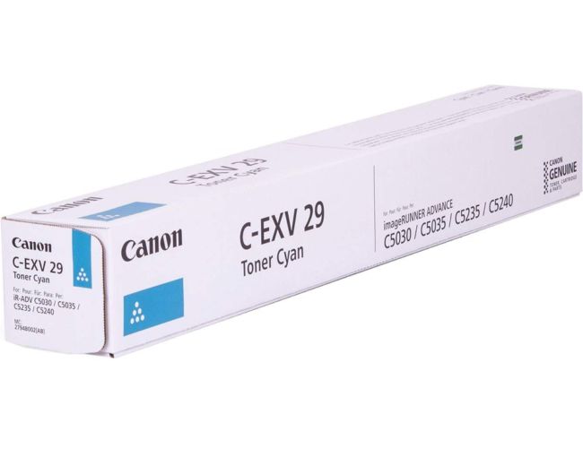 ORIGINAL Canon toner ciano C-EXV29c 2794B002 ~27000 Seiten - Canon - 4960999644066