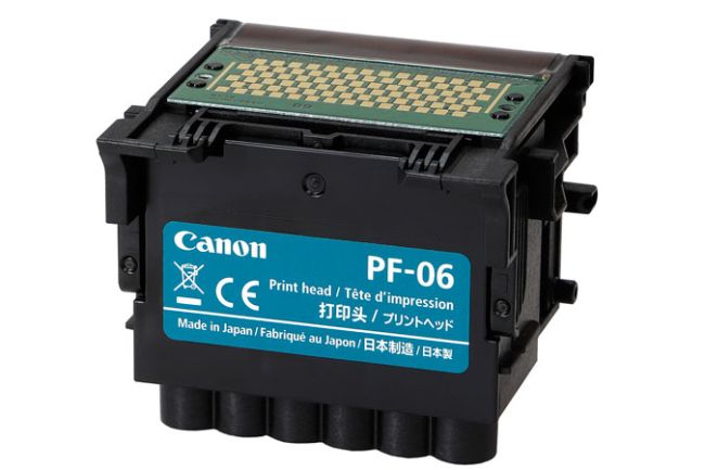 ORIGINAL Canon Testina per stampa nero / ciano / magenta / giallo PF-06 2352C001 - Canon - 4549292098044
