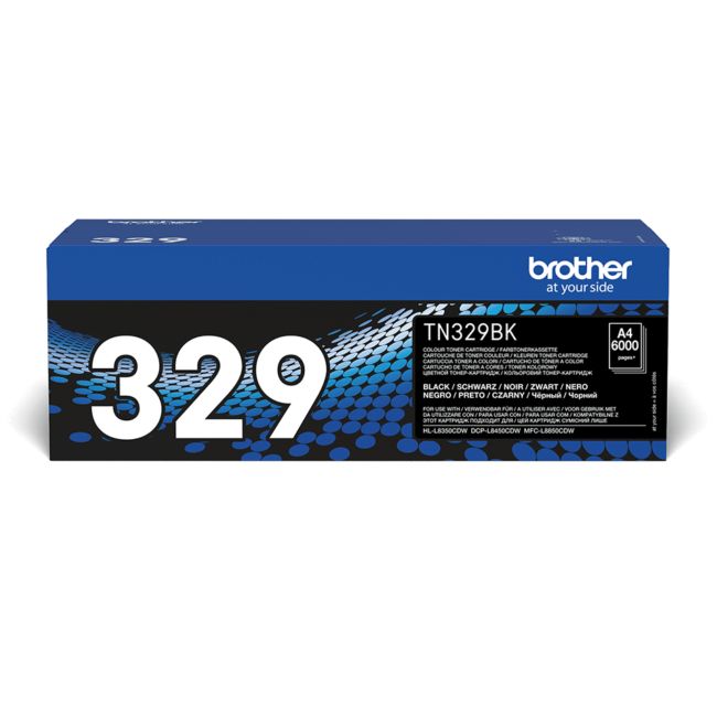 ORIGINAL Brother toner nero TN-329BK 329 ~6000 Seiten - Brother - 4977766735056