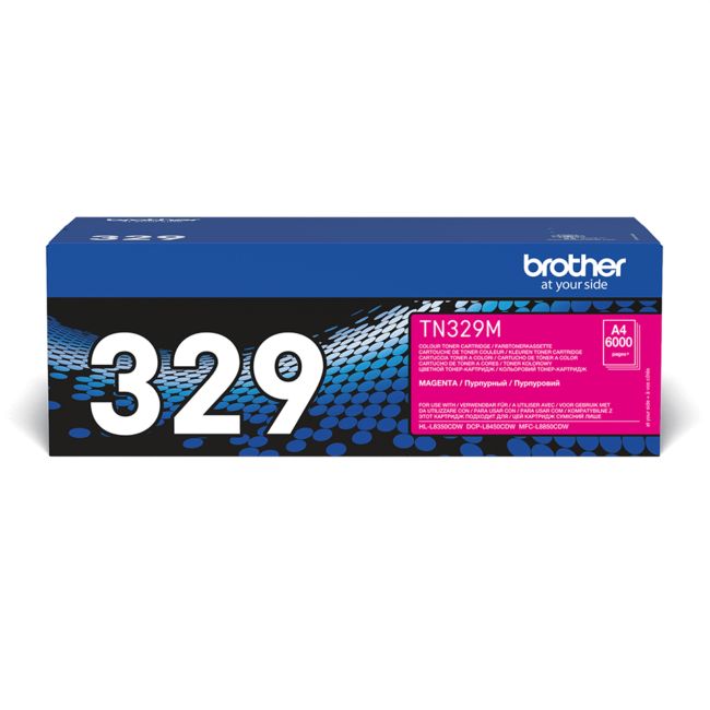 ORIGINAL Brother toner magenta TN-329M 329 ~6000 Seiten - Brother - 4977766735070