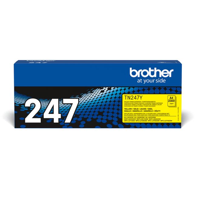 ORIGINAL Brother toner giallo TN-247Y 247 ~2300 Seiten - Brother - 4977766787550