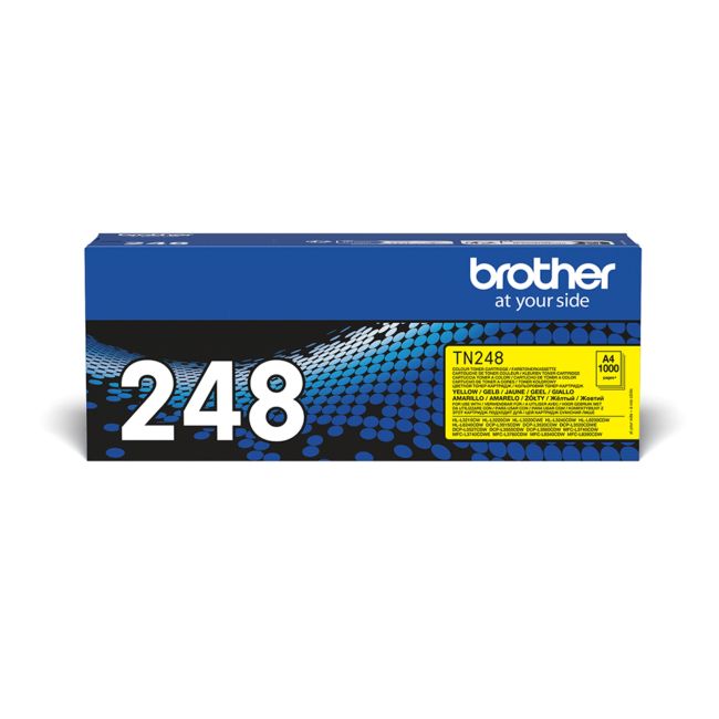 ORIGINAL Brother toner giallo TN-248Y 248 ~1000 Seiten - Brother - 4977766814065