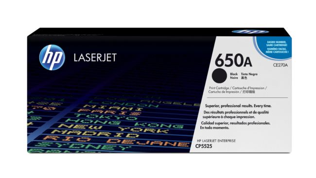 ORIGINAL HP toner nero CE270A 650A ~13500 Seiten - HP - 884962161166