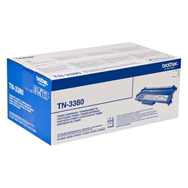 ORIGINAL Brother toner nero TN-3380 TN3380 ~8000 Seiten - Brother - 4977766708906