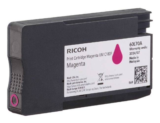 ORIGINAL Ricoh Cartuccia d'inchiostro magenta 408519 Magenta IJM C180F ~1600 Seiten - Ricoh - 4961311967788