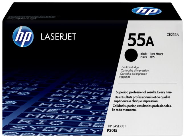 ORIGINAL HP toner nero CE255A 55A ~6000 Seiten - HP - 884420133698