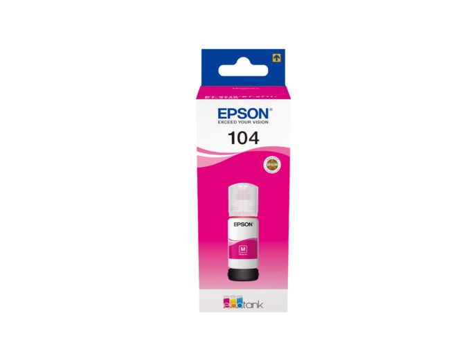 ORIGINAL Epson Cartuccia d'inchiostro magenta C13T00P340 104 ~7500 Seiten 65ml - Epson - 8715946655826