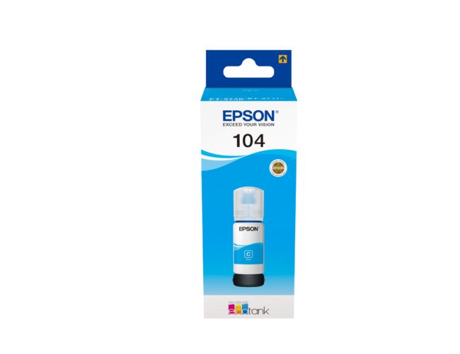 ORIGINAL Epson Cartuccia d'inchiostro ciano C13T00P240 104 ~7500 Seiten 65ml - Epson - 8715946655819