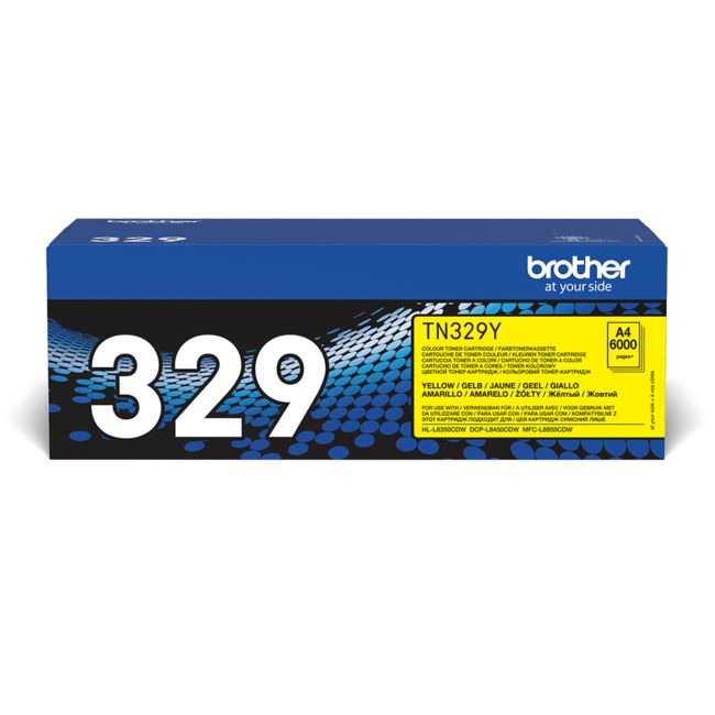 ORIGINAL Brother toner giallo TN-329Y 329 ~6000 Seiten - Brother - 4977766735087