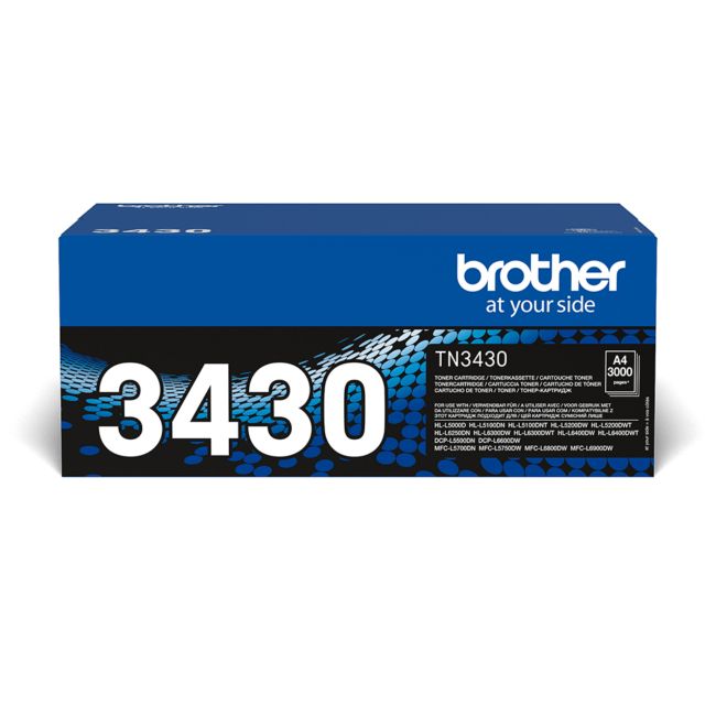 ORIGINAL Brother toner nero TN-3430 3430 ~3000 Seiten - Brother - 4977766755641